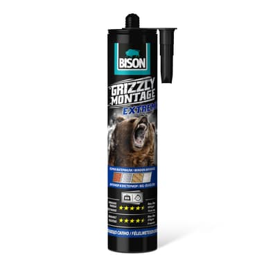 Adeziv de montaj Bison Grizzly Extreme 435 g aderenta instantanee