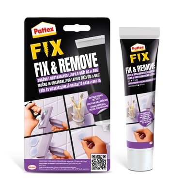 Adheziv lichid Pattex Fix Remove 44g, removabil transparent