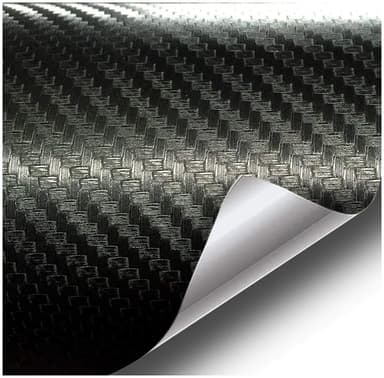 Folie colantare auto Carbon 3D Negru 3m x 1,27m