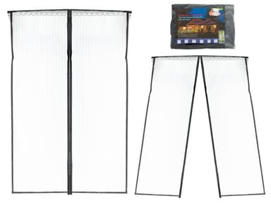Plasa de tantari magnetica pentru usa, dimensiune 160 x 230 cm