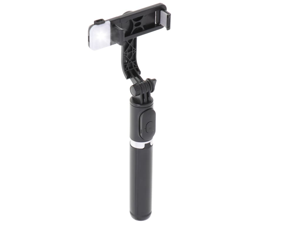 Selfie Stick Trepied Set 3in1 cu Lampa LED Conectare Bluetooth — imagine 12