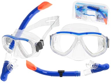Set Masca Snorkel pentru inot si scufundari, dimensiune universala, reglabila