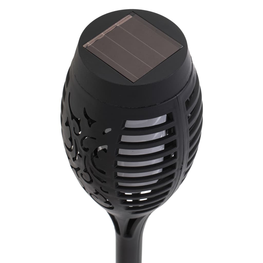 Lampi solare de gradina tip torca, set 4 bucati cu 12 LED-uri — imagine 1