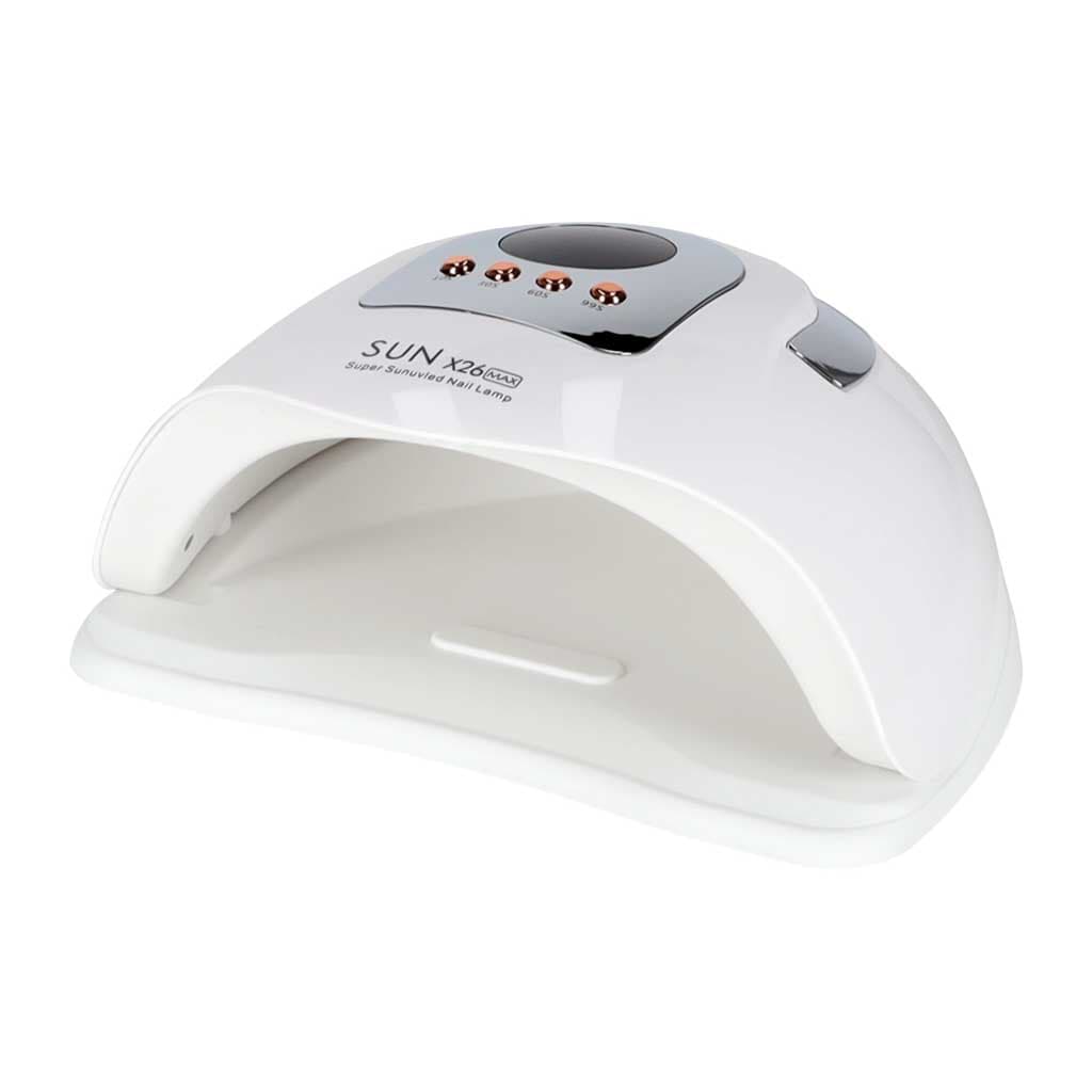 Lampa UV LED hibrid SUN X26 MAX 380W 81 LED-uri pentru unghii gel — imagine 4