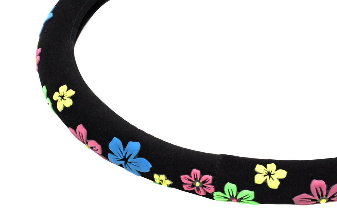 Husa volan AMIO model Floral SWC-13-M (37-39cm) — imagine 2
