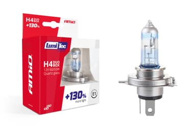 Becuri cu halogen AMIO H4 12V 60/55W