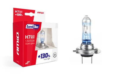 Becuri cu halogen AMIO H7 12V 55W