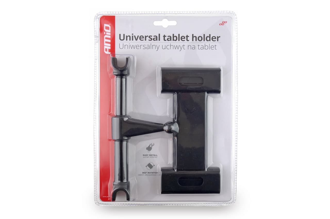 Suport auto tableta tetiera autoreglabil AMIO — imagine 3