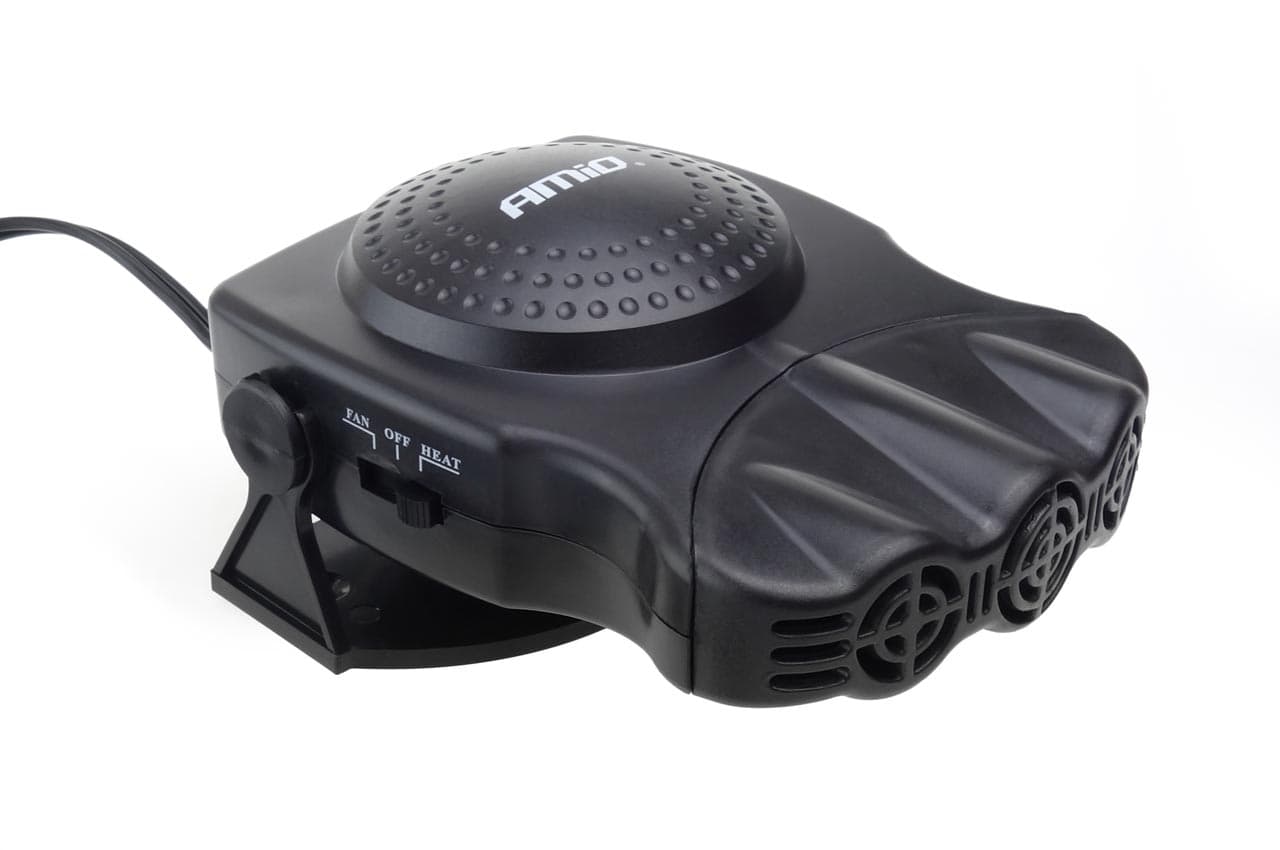 Aeroterma Auto 2in1 AMIO Ventilator Incalzitor Auto 12V Putere 150W cu mufa de bricheta — imagine 2