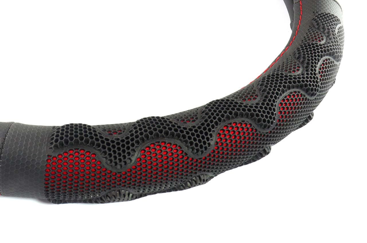 Husa volan AMIO model Honeycomb SWC-25-M (37-39cm) — imagine 2