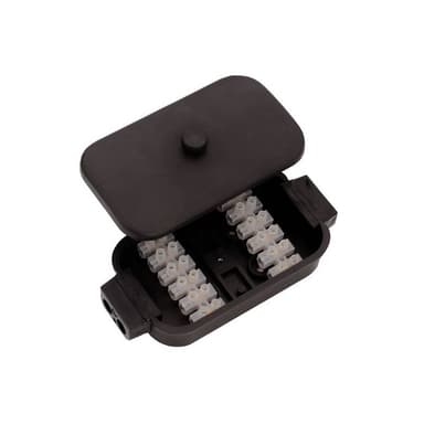 Cutie electrica AMIO ermetica cu 12 conectorii pentru remorci sau alte aplicatii