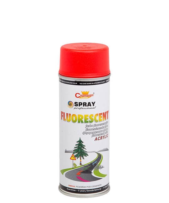 Vopsea Spray Fluorescent 400ml Rosu Champion Color — imagine 1