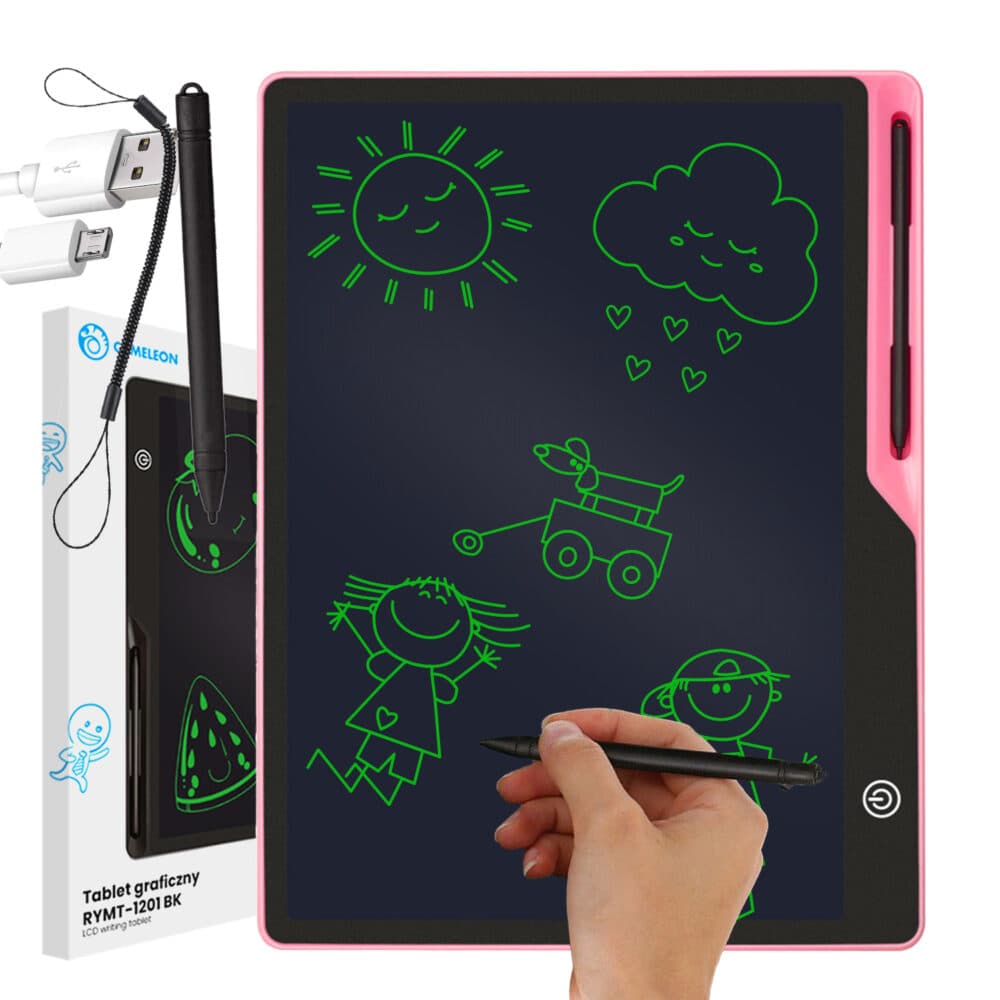 Tableta grafica pentru copii 16 inch Roz — imagine 1