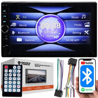 Player Video Auto 2DIN WDS-30 TouchScreen 7 inch