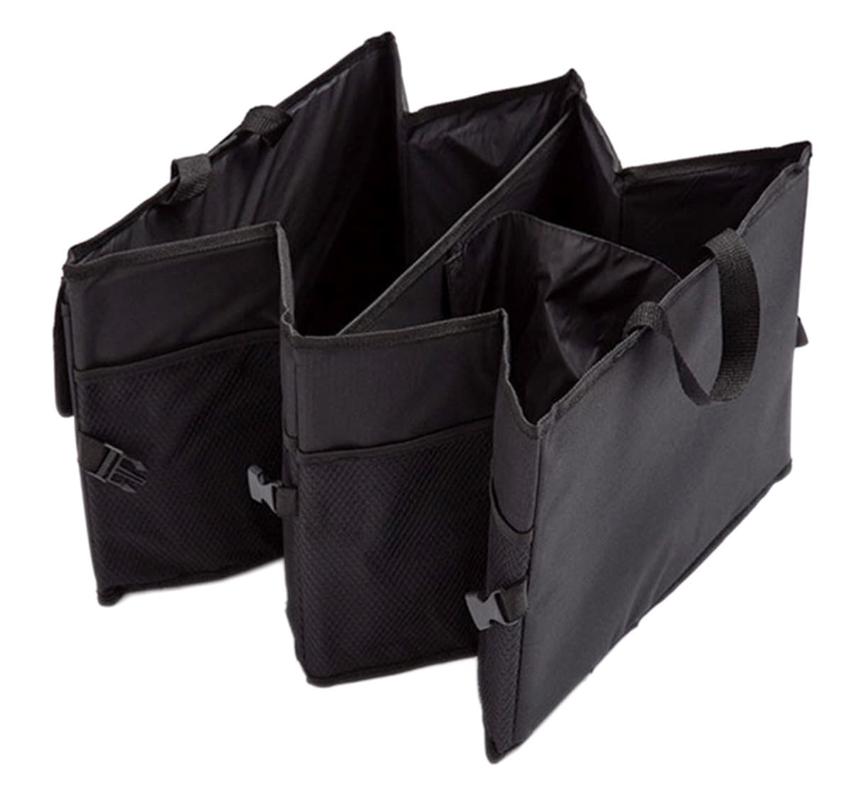 Organizator portbagaj auto cu 9 buzunare, 55 x 38 x 26cm, neagra — imagine 5