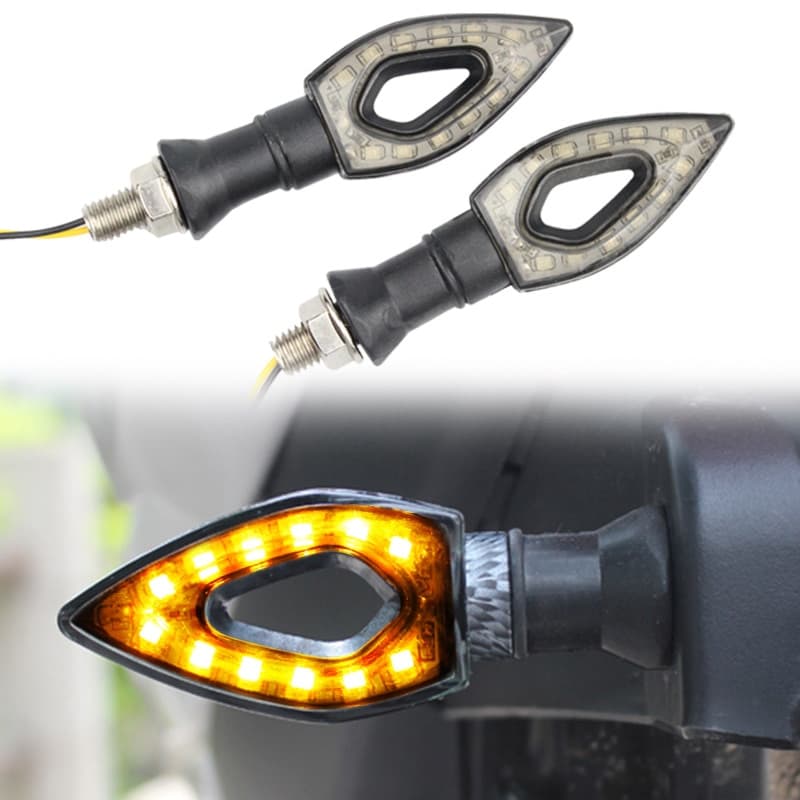Lampi semnalizare Set 2 Arrow Led pentru motocicleta, 12V — imagine 1