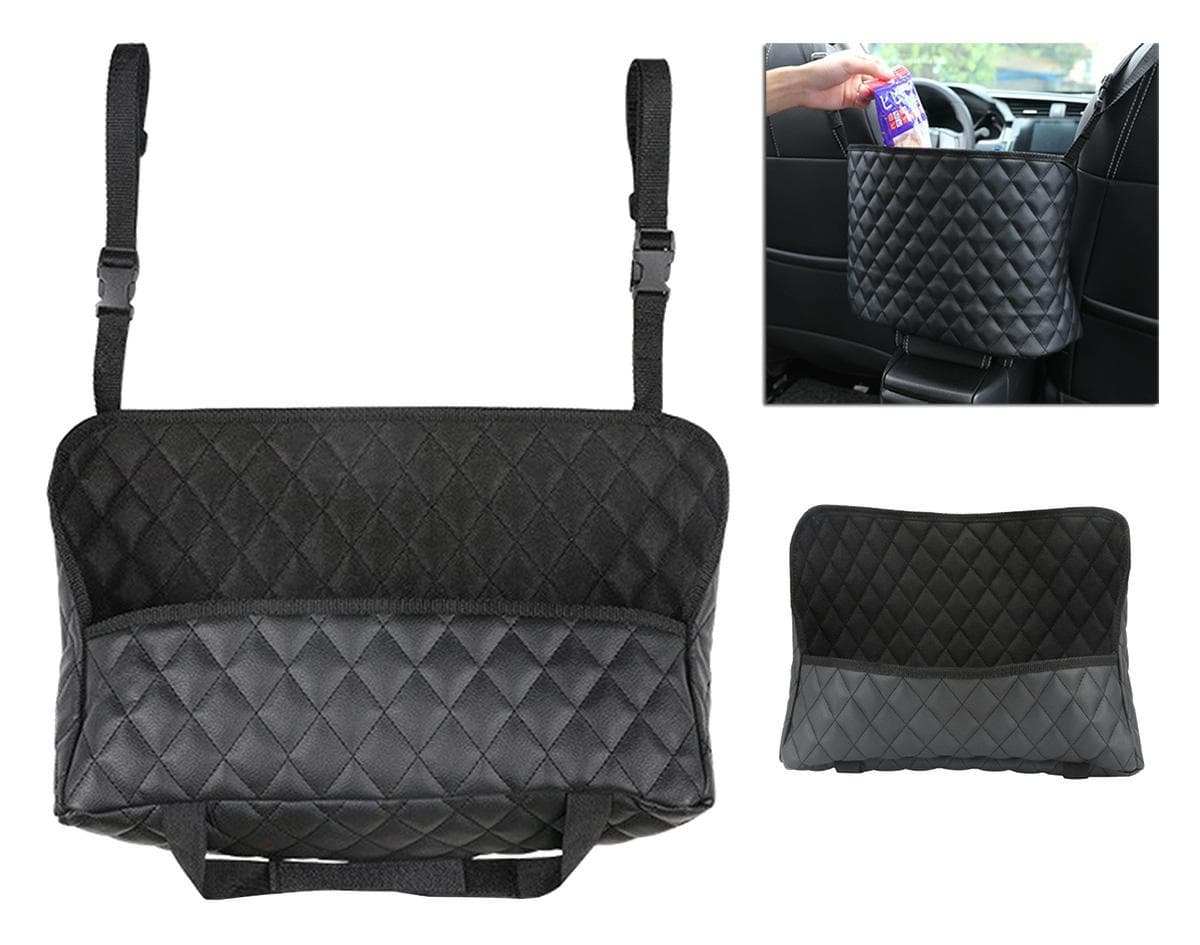 Organizator scaun auto sacosa neagra — imagine 2