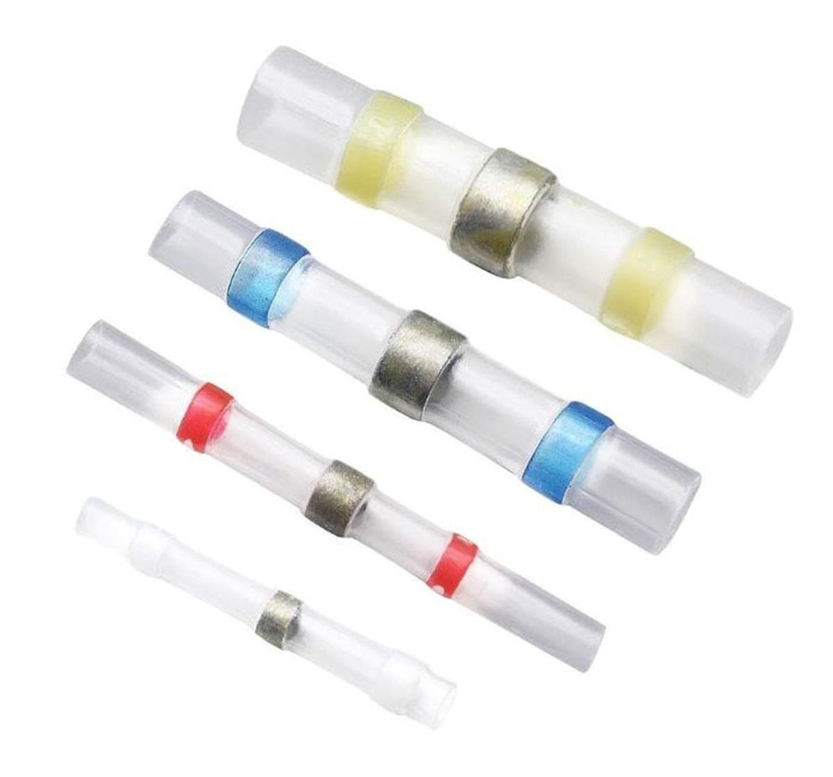 Set de tuburi contractabile 120 bucatile transparente — imagine 1