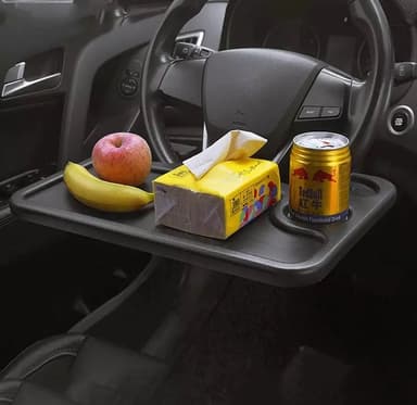 Organizator auto masa montat pe volan