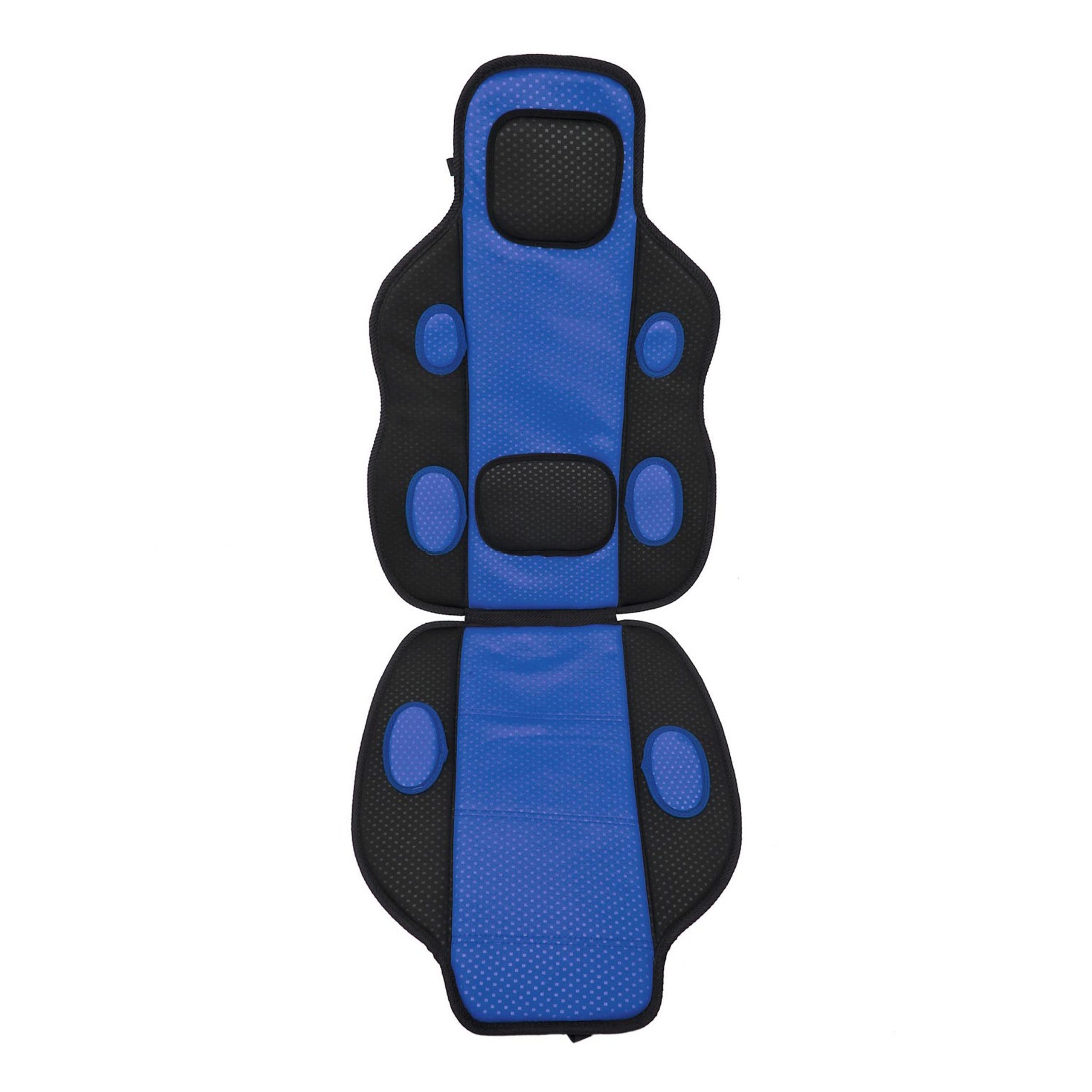 Husa scaun auto 4CARS Model Race Albastru/Negru — imagine 1