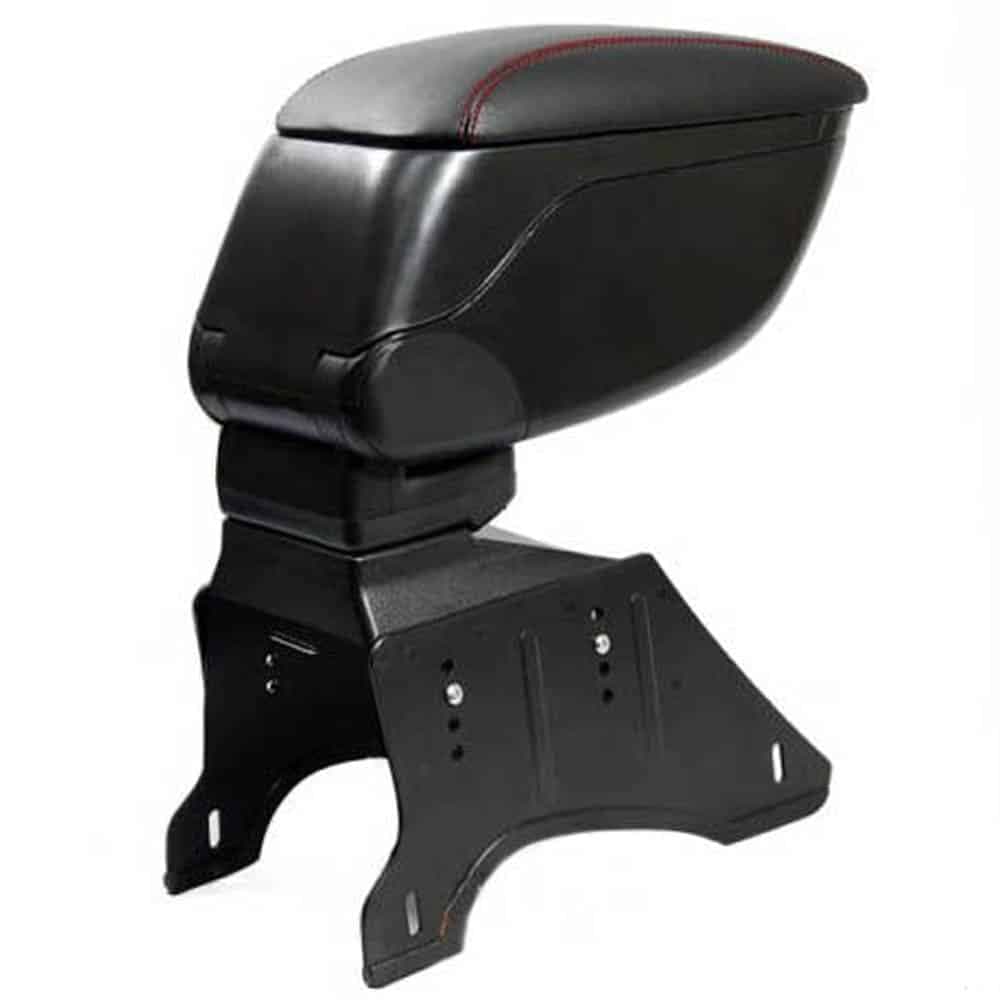 Cotiera auto universala cu cusatura rosie, AVX-T5433 — imagine 1