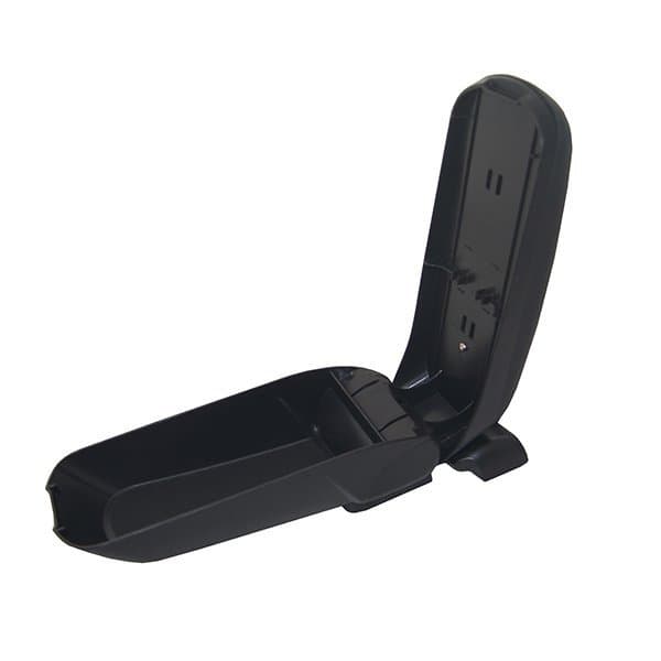 Cotiera auto universala din piele ecologica neagra, AVX-T131221-3 — imagine 4