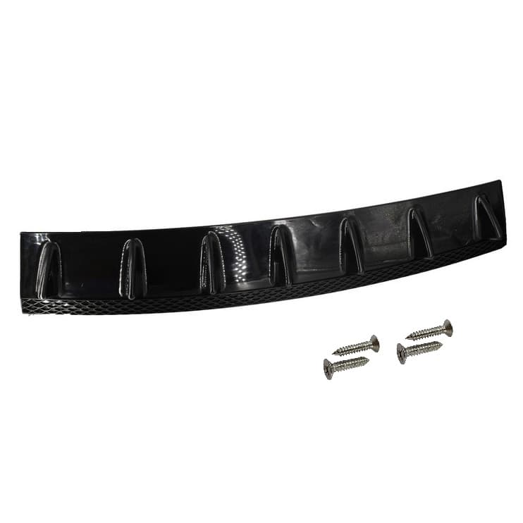 Ornament Spoiler Tuning cu 7 aripioare, Negru — imagine 2