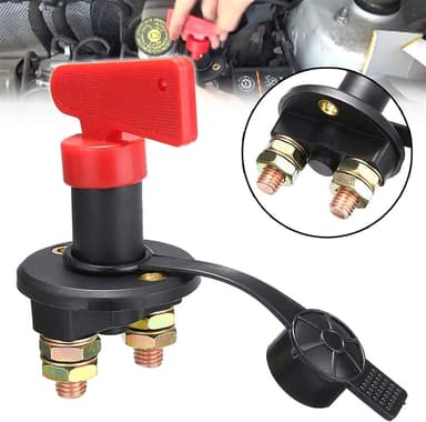 Intrerupator Contact General pentru Autoutilitara 12V - 24V MICA cu cheie din plastic