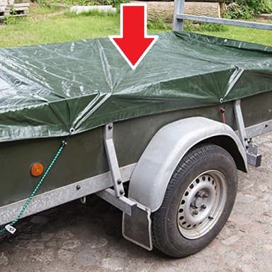 Prelata impermeabila 6.0m x 8.0m verde