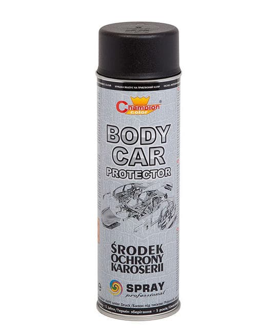 Spray Insonorizant Antifon auto CHAMPION COLOR 500ml Negru — imagine 1