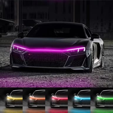 Banda LED iluminare capota RGB 12V 180cm