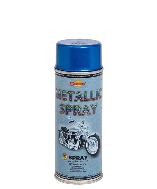 Spray Vopsea Metalizat Acrilic Albastru Champion Color 400ml — imagine 1