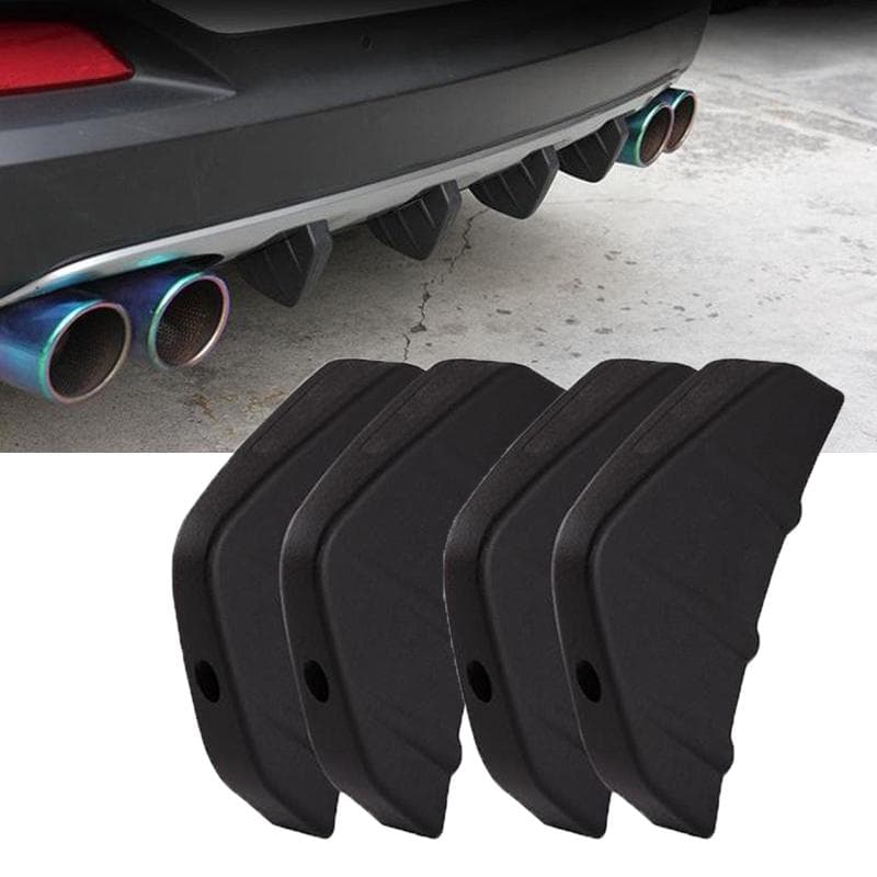 Ornamente Tuning Set 4 pentru bara spate, culoare Neagra — imagine 1