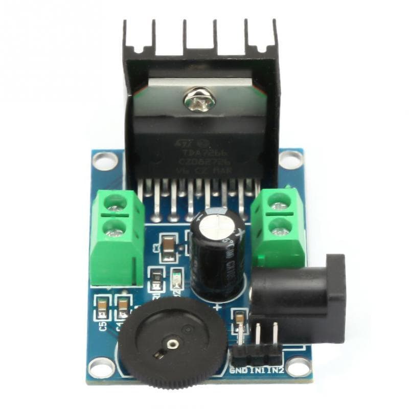 Kit amplificator stereo 2 x 7W TDA7266 — imagine 1