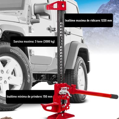 Cric mecanic off-road Farm 3 tone