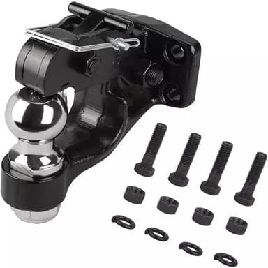 Cupla de remorcare cu bolt, bila si siguranta 2700 Kg