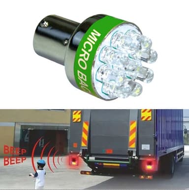 Sirena de mers inapoi cu bec LED 24V BA15S