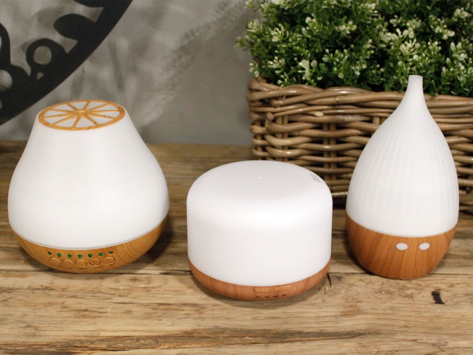 Difuzor de aromă Aarhus Classic Pod, USB, lumină multicoloră și temporizator — imagine 1