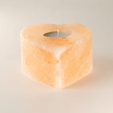 Suport lumina cu sare Himalaya Med Heart