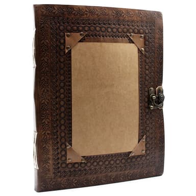 Cartea de vizita in piele personalizabila 10x13 (200 pagini)