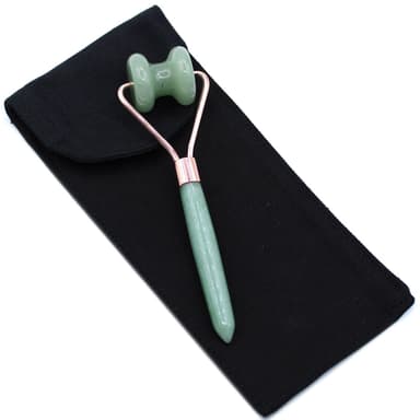 Roller de masaj pentru linia maxilarului - Jade