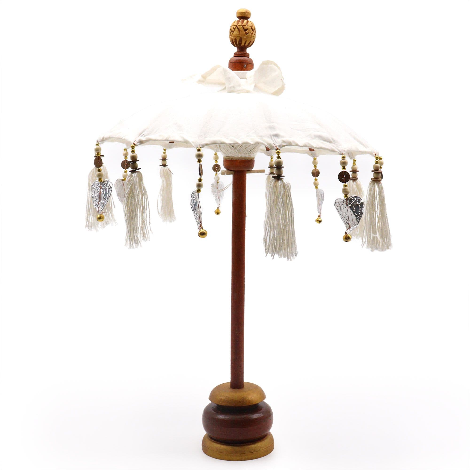 Parasol Bali Home Decor - Canva - Natural - 40cm — imagine 1