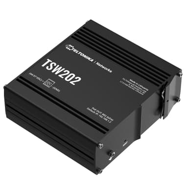 Switch Teltonika TSW202 8x RJ45 Gigabit PoE 2x SFP L2 Managed