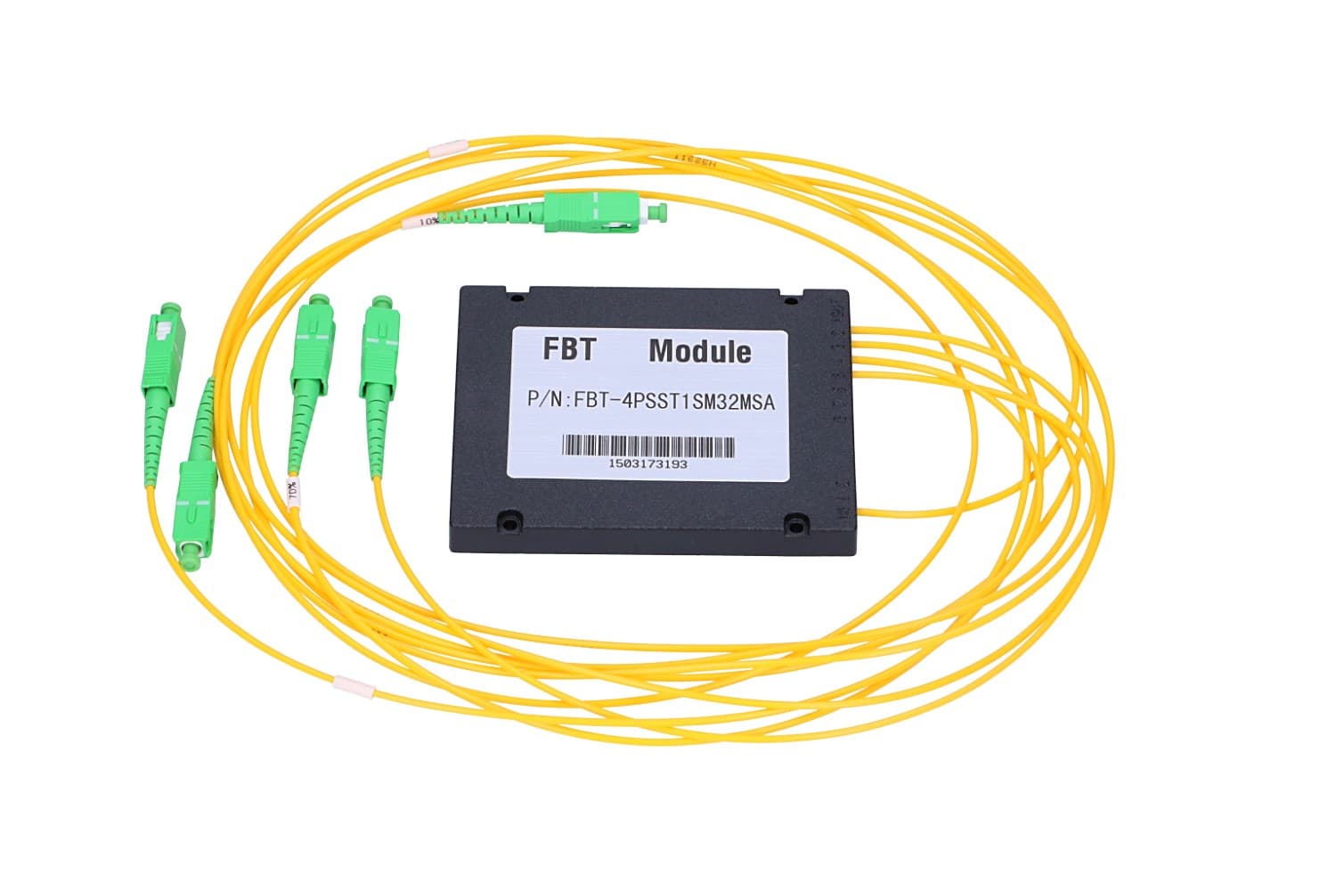 Extralink 1:4 FBT Splitter SC/APC, 70:10:10:10, 2.0mm, 1m — imagine 1