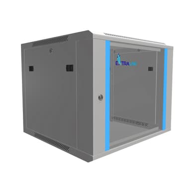 Rack cabinet montat pe perete 9U 600x600 Grey Extralink