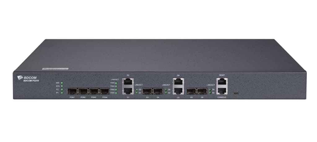 Echipament OLT BDCOM P3310D, EPON, 4GE — imagine 1