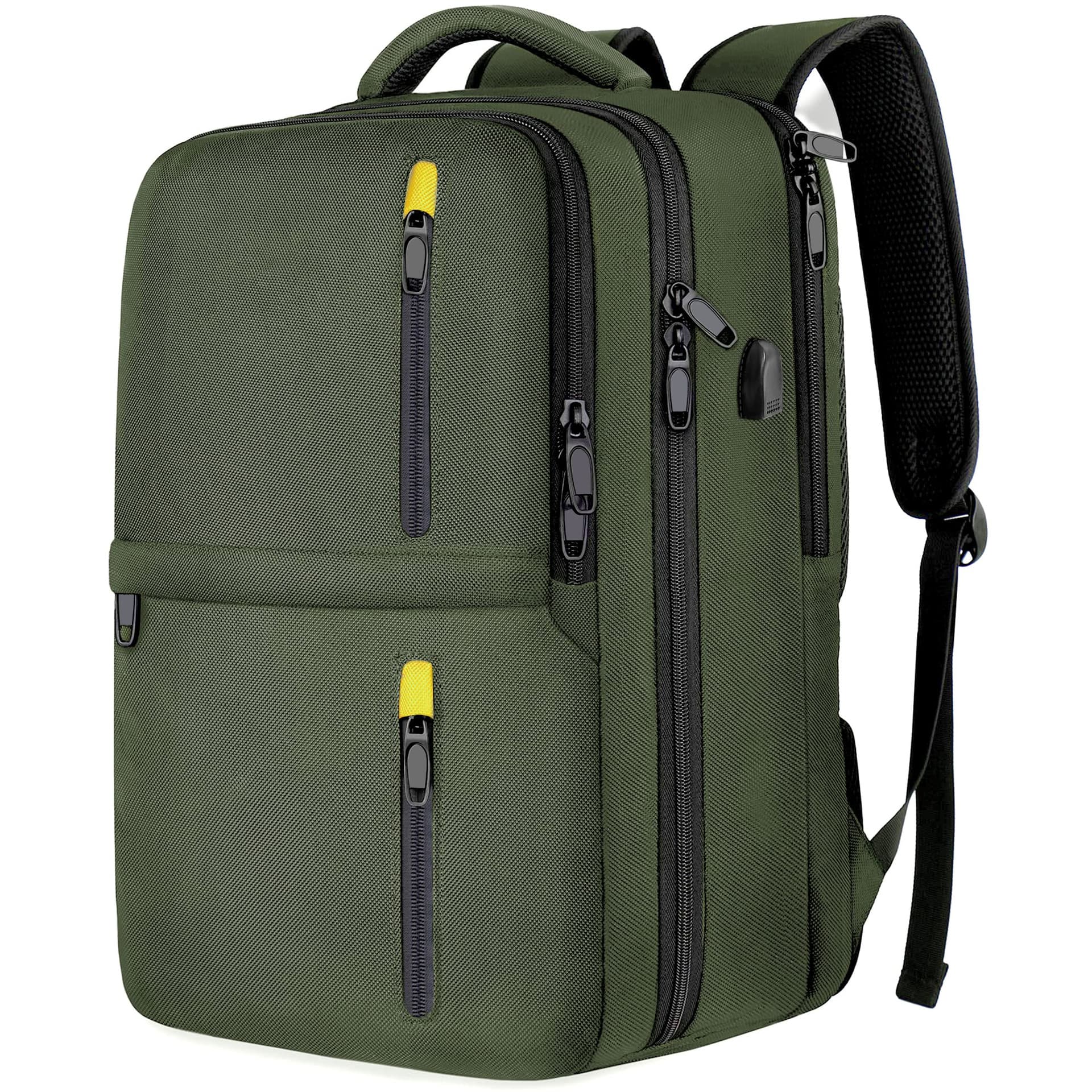 Rucsac de călătorie Black Forest KM04 Verde | Bagaj de mână pentru cabină | 40x30x20 cm — imagine 1
