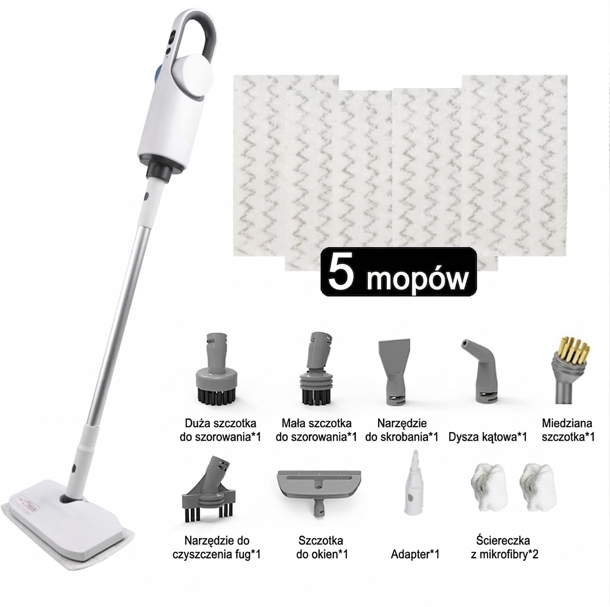Extralink Home R-357, Aspirator cu abur, 1500W — imagine 1