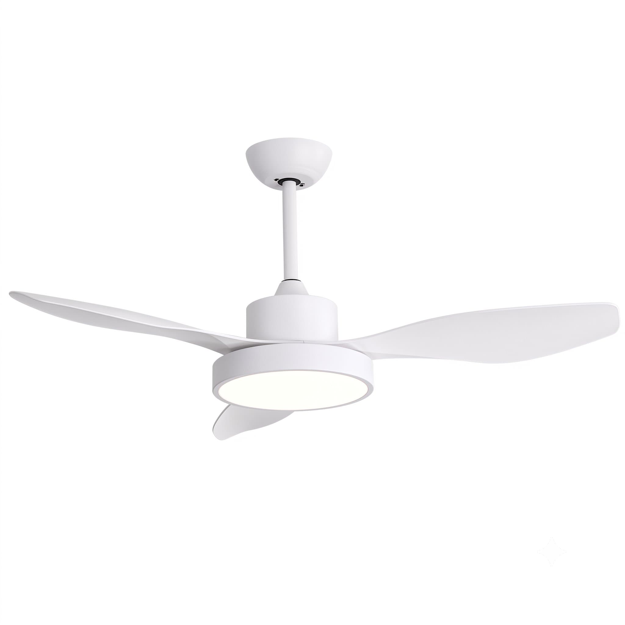 Ventilator de tavan Extralink Aero Breeze 47 Smart WiFi, alb, cu aplicație, 119cm — imagine 1