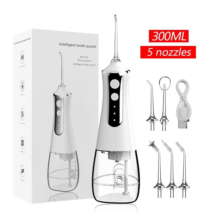 Extralink Beauty Water Flosser Intelligent L10 White, 2000mAh, IPX6 — imagine 1